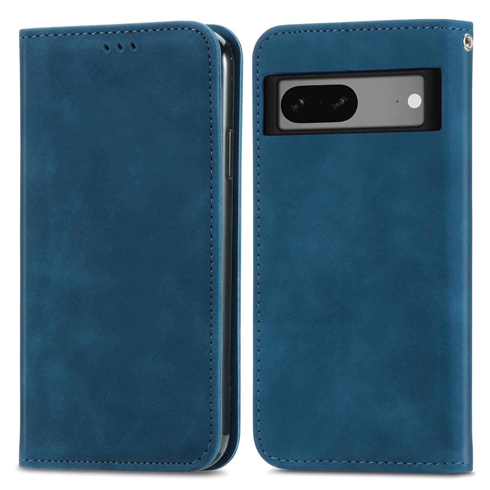 For Google Pixel 7a Magnetic Absorption Retro PU Leather Anti-drop Phone Cover with Card Slots Skin-touch Feeling Flip Phone Case Stand For Google Pixel 7a Magnetic Absorption Retro PU Leather Anti-drop Phone Cover with Card Slots Skin-touch Feeling Flip Phone Case Stand
